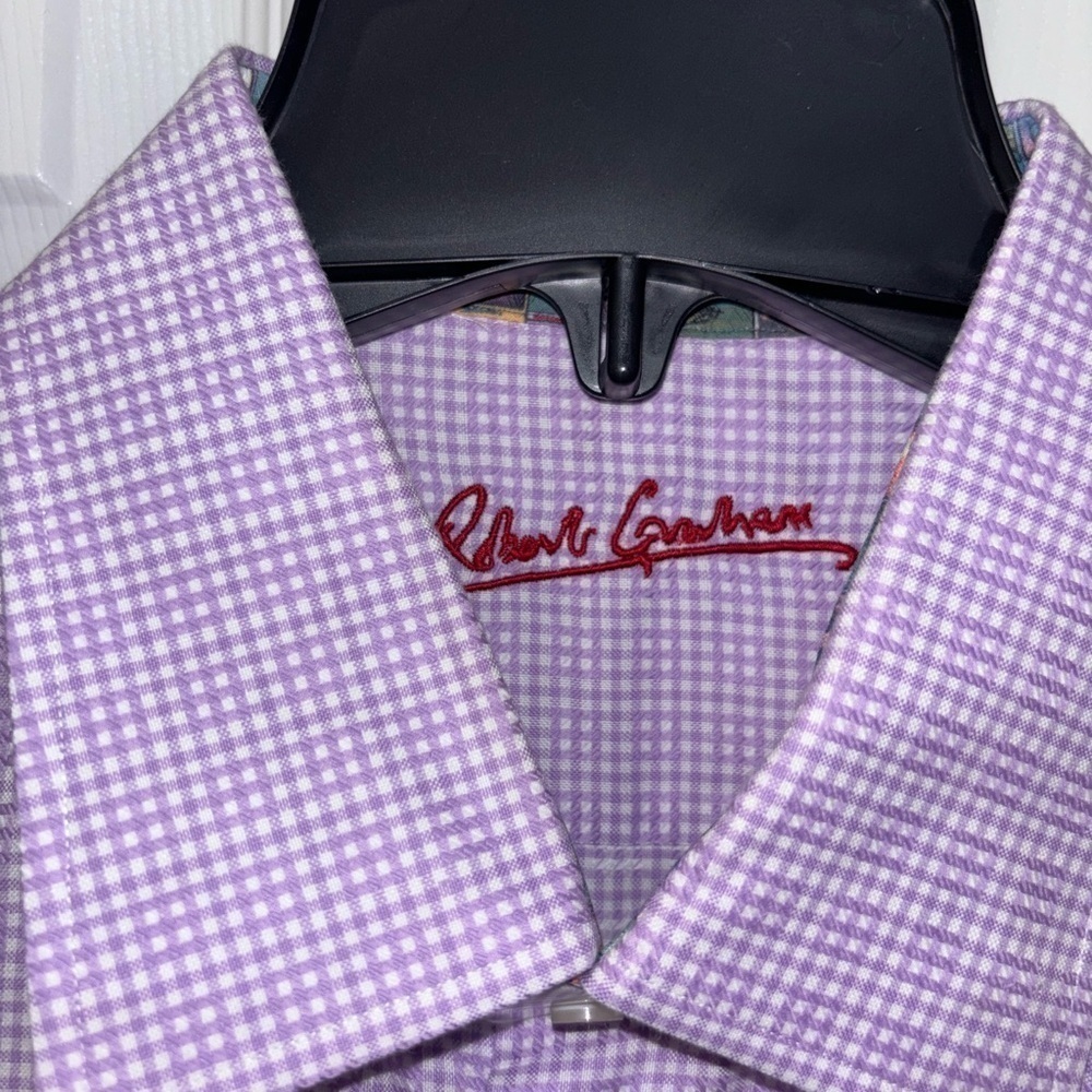 Robert Graham long sleeve flip cuff button down​​​​​​​ - Picture 5 of 8